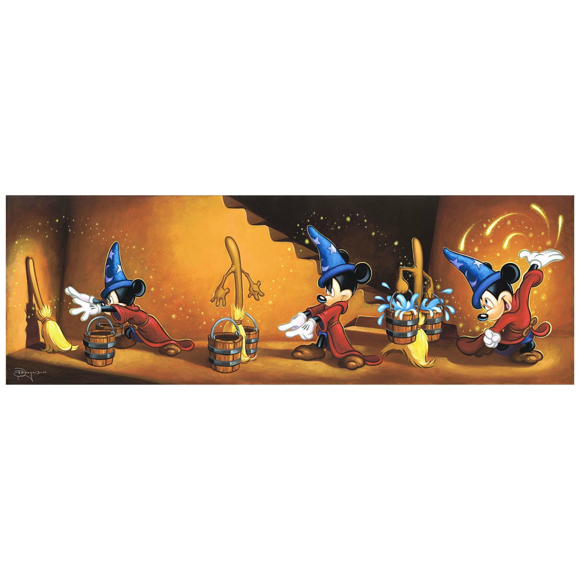 Sorcerer Mickey by Rodel Gonzalez, Signed and Numbered Edition