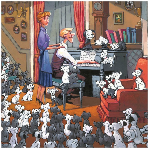 Family Gathering 20x30 Disney Limited Editions by Rodel Gonzalez - Image 2