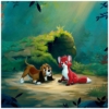 New Found Friend in the Forest 16Hx20W Disney Limited Editions by Rob Kaz - Image 2