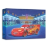 Pit Stop At Flo's 12.5x16.5 Disney Fine Art Treasures on Canvas by Manuel Hernandez