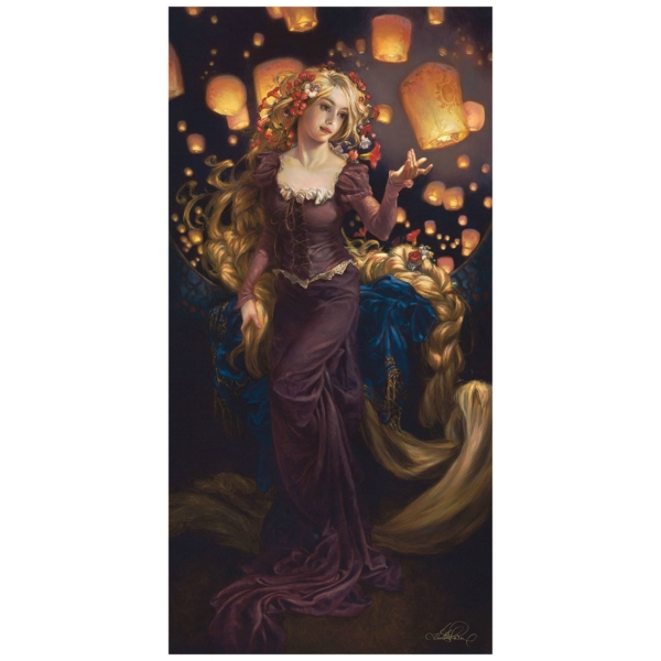 I See the Light 30x15 Disney Fine Wall Art by Heather Edwards