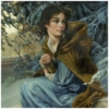 Love Blooms in Winter 30x15 Disney Fine Art by Heather Edwards - Image 2
