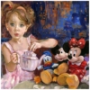 Would You Like Some Tea? 30x30 Disney Fine Art by Irene Sheri - Image 2