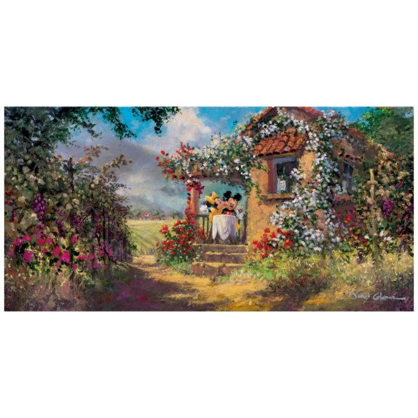 Our Old Familiar Place 20x40 Disney Premium by James Coleman
