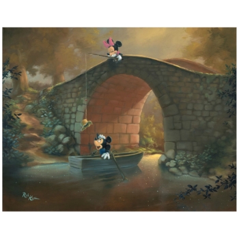Hooked on You 22x28 Disney Limited Editions by Rob Kaz
