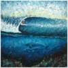 Mickey Surfs Pipeline 24x24 Disney Limited Editions by Trevor Mezak