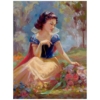 Gathering Flowers 20x15 Disney Fine Art by Lisa Keene