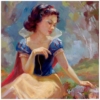 Gathering Flowers 20x15 Disney Fine Art by Lisa Keene - Image 2