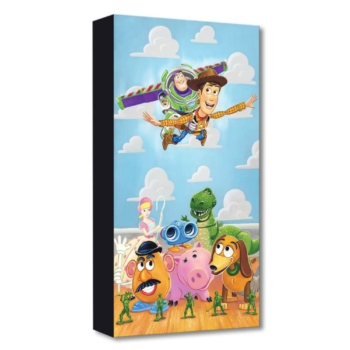The Original Toys 20 x 10 Disney Fine Art Treasures on Canvas by Tim Rogerson