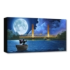 DRIFTING IN THE MOONLIGHT 10Hx20W Disney Art Mickey Minnie Mouse Treasures on Canvas by Jared Franco