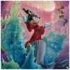 The Sorcerer's Finale 16 x 12 Disney Fine Art Treasures on Canvas by Jared Franco - Image 2