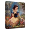 Gathering Flowers 16x12 Disney Fine Art Treasures on Canvas by Lisa Keene