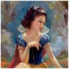 Gathering Flowers 16x12 Disney Fine Art Treasures on Canvas by Lisa Keene - Image 2