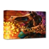 Mulan the Warrior 12x18 Disney Fine Art Treasures on Canvas by Tom Matousek