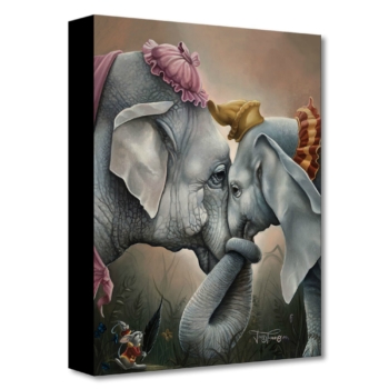 Together At Last 16x12 Disney Fine Art Treasures on Canvas by Jared Franco