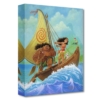 Moana Knows the Way 16x12 Disney Fine Art Treasures on Canvas by Tim Rogerson