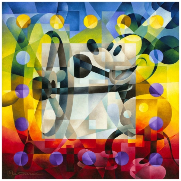 Steamboat Willie 24x24 Disney Fine Art by Tom Matousek