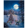 Winter Lights 32x24 Disney Fine Art by Rodel Gonzalez