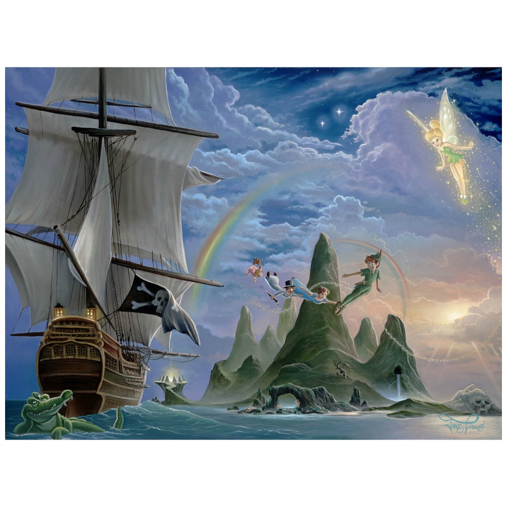 disney peter pan paintings