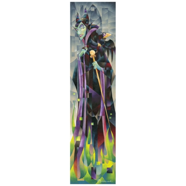 Flames of Maleficent 48×12 Disney Fine Art by Tom Matousek