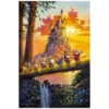 Castle on the Horizon 30×20 Disney Fine Art by Rodel Gonzalez