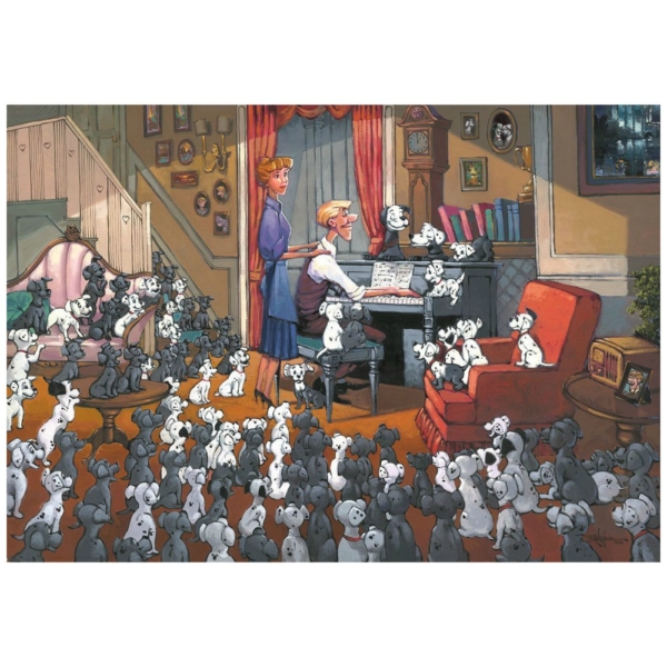 Family Gathering 24×36 Disney Fine Art by Rodel Gonzalez