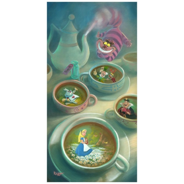 Imagination is Brewing 30×15 Disney Fine Art by Rob Kaz