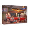 Mickey's Classic Car Club 12×16 Disney Fine Art Treasures on Canvas by Manuel Hernandez