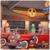 Mickey's Classic Car Club 12×16 Disney Fine Art Treasures on Canvas by Manuel Hernandez - Image 2