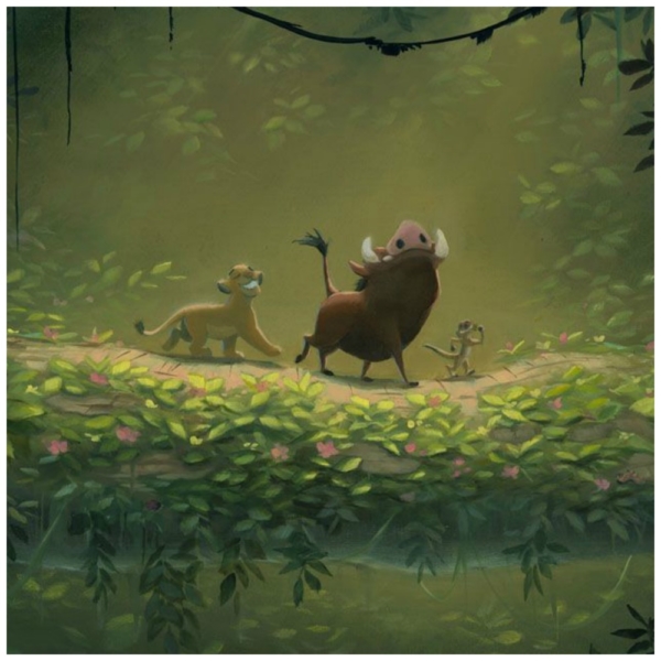 No Worries 20×30 Disney Fine Art by Rob Kaz - Image 2
