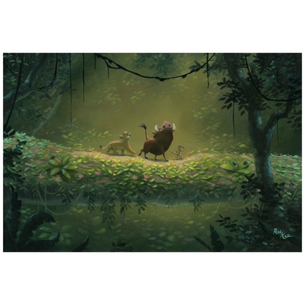 No Worries 20×30 Disney Fine Art by Rob Kaz
