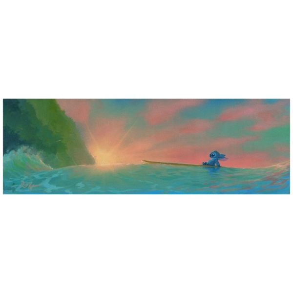 The Splendor of His New Home 8×24 Disney Fine Art by Rob Kaz - Image 2