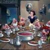 Soup for Seven 30Hx40W Premiere Edition Disney Fine Art by Rodel Gonzalez - Image 2