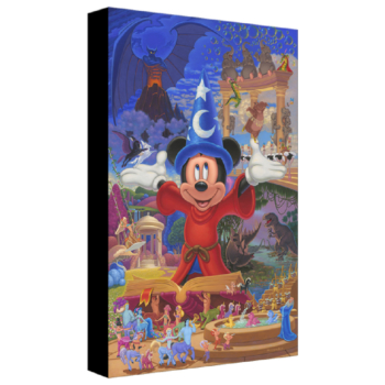 Story of Music and Magic 18×12 Disney Fine Art Treasures on Canvas by Manuel Hernandez