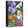 A CONVERSATION WITH FLOWERS 16.5Hx11W Disney Art Alice in Wonderland Treasures on Canvas by Michelle St Laurent