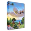 A TROPICAL IDEA 16H×12W Disney Art Lilo and Stitch Treasures on Canvas by Michael Provenza