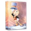 A WELL DRESSED CONCIENCE 16Hx12W Disney Art Pinocchio Jiminy Cricket Treasures on Canvas by Michelle St Laurent