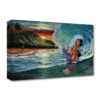 Morning Surf 11×18 Disney Fine Art Treasures on Canvas by Walfrido Garcia