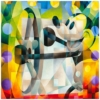 Steamboat Willie 14x14 Disney Fine Art Treasures on Canvas by Tom Matousek - Image 2