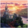 The Beauty in Beast's Kingdom 12x18 Disney Fine Art Treasures on Canvas by Rodel Gonzalez - Image 2