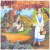 The Flowery Path 11x19 Disney Fine Art Treasures on Canvas by Michelle St Laurent - Image 2