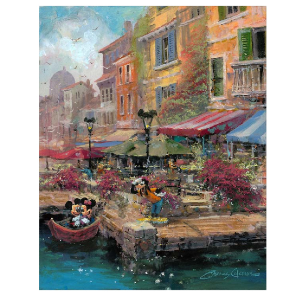 Excursion Ashore  25×20 Disney Fine Art by James Coleman