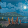 Moonlight Surf Crew 22H×36W Disney Mickey Mouse by Rodel Gonzalez - Image 2