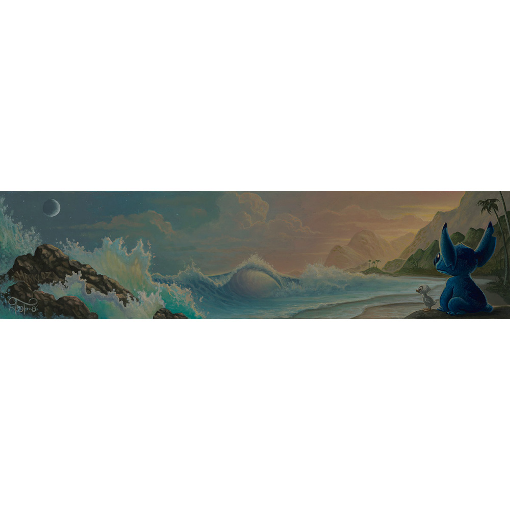 Disney Fine Art - Surf Rider Stitch