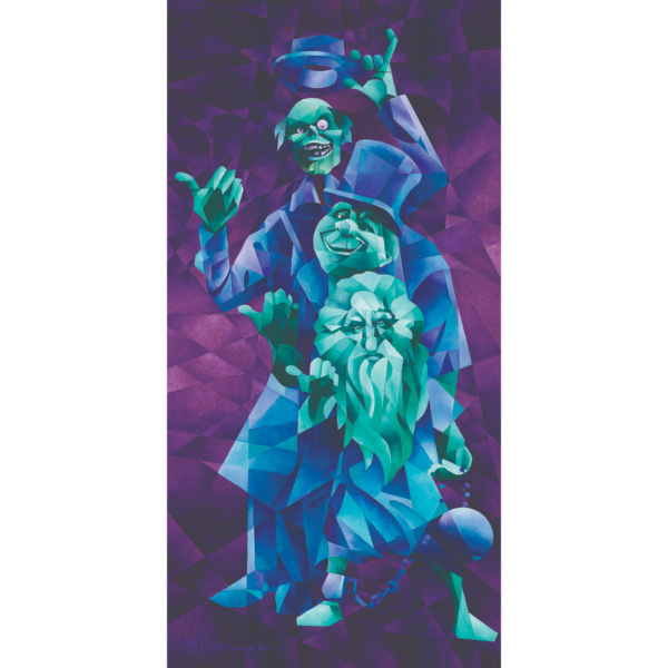 Hitchhiking Ghosts 36×18 Disney Fine Art by Tom Matousek