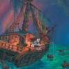 What Now Geppetto 16x20 Disney Fine Art by Michael Humphries - Image 2