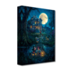 A Haunting Moon Rises 32Hx24W Disney HAUNTED MANSION MICKEY MOUSE FRIENDS Fine Wall Art by Rodel Gonzalez