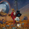 Diving Into Gold 32x24 Disney Limited Edition Rodel Gonzalez - Image 2