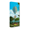 ELLIE'S DREAM 21Hx9W Disney Art Carl, Ellie in Up Treasures on Canvas Michael Provenza