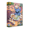 FINDING FAMILY 16Hx12W Disney Fine Art Lilo and Stitch Treasures on Canvas Michelle St Laurent